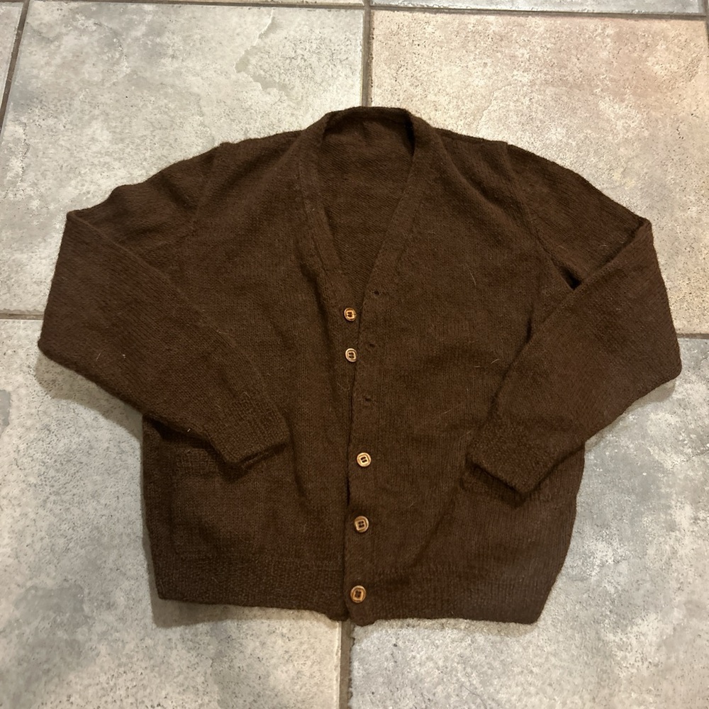 Women’s Handmade Alpaca Fur Cardigan.
